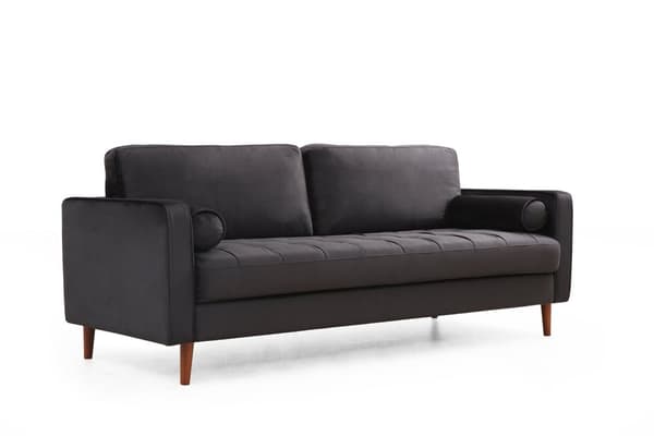 Chic Home Rebekka 3-istuttava sohva 215 cm, musta