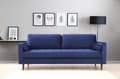 Pikkukuva 1 / 9: Chic Home Rebekka 3-istuttava sohva 215 cm, sininen