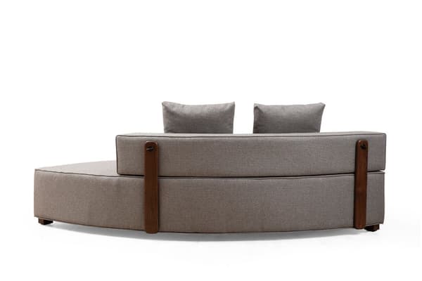Chic Home Gisele S modulaarinen kaarisohva 360 cm, harmaa
