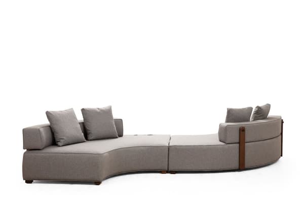Chic Home Gisele S modulaarinen kaarisohva 360 cm, harmaa