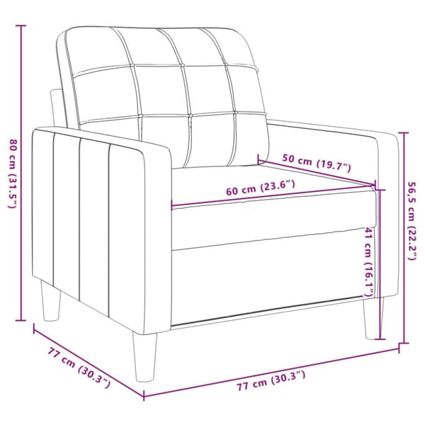 vidaXL sofasæt 3 dele med hynder velour mørkegrå