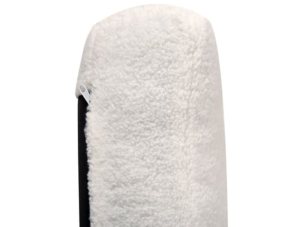 Sofa Hvid Boucle 2 Personers Tyk Polstret Dyb Blød Stofsofa til Stuen Moderne Inspiration Stue Møbel Moderne