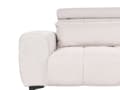 Miniatyrbild 9 av 11: Soffa 2-sits Beige Tygklädsel med Justerbara Nackstöd Modern Stil Vardagsrumsmöbler