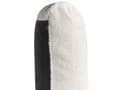 Miniatyrbilde 11 av 11: Sofa Off-white Teddystoff 2-seter Dekorative knapper Ekstra puter med avtakbare trekk Ben i lyst tre Retro design Stue