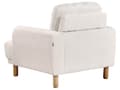 Miniatyrbilde 9 av 11: Sofagruppe 3-seters Sofa Lenestol Beige Boucle Treben Loveseat Retro Minimalistisk