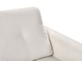Miniatyrbilde 8 av 11: Sofa Hvit Boucle Stoff 3-seters Loveseat Retro Minimalistisk Stuemøbler