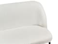 Miniatyrbillede 8 af 10: Sofabænk Hvid Boucle 2 Personers Køkkensofa Sofa Blød Design Højrygget