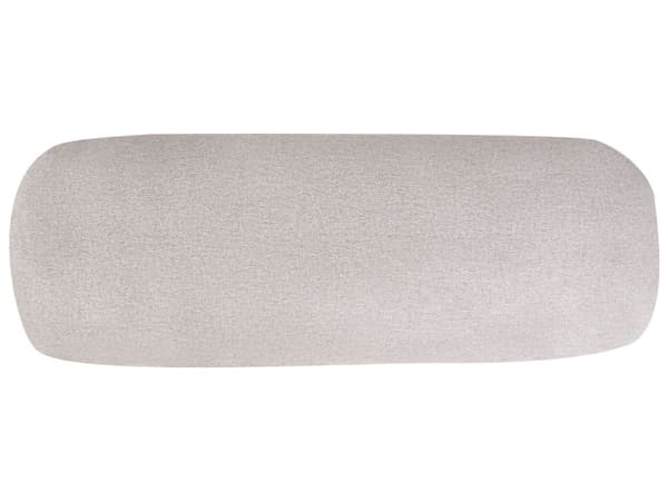 Hjørnesofa med Chaiselong Lysegrå Polyester 3 Personers Sofa L Formet Dyb Sofahjørne Siddemøbel Blød Stofsofa Venstrevendt