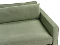 Miniatyrbillede 8 af 11: Modulsofa Grøn Polyester 3 Personers Designer Blød Moderne Flyder Sofa Lav Ryg Stue Indretning Høj Kvalitet Stofsofa