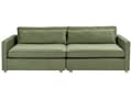 Miniatyrbillede 1 af 11: Modulsofa Grøn Polyester 3 Personers Designer Blød Moderne Flyder Sofa Lav Ryg Stue Indretning Høj Kvalitet Stofsofa