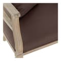 Miniatyrbillede 6 af 6: Sofa DKD Home Decor Brun Hør Gummitræ Traditionel (122 x 69 x 72 cm)
