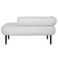 Pikkukuva 5 / 6: Sohva DKD Home Decor Valkoinen Musta Metalli Scandi 127,5 x 73,5 x 64 cm