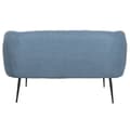 Pikkukuva 5 / 6: Sohva DKD Home Decor Sininen Musta Vaahto Puu Metalli Sametti Scandi 129 x 75 x 73 cm