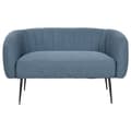 Pikkukuva 6 / 6: Sohva DKD Home Decor Sininen Musta Vaahto Puu Metalli Sametti Scandi 129 x 75 x 73 cm