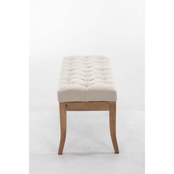 Bänk - CLP - Ramses - Tyg 100 % polyester - Vintage design - 1 plats