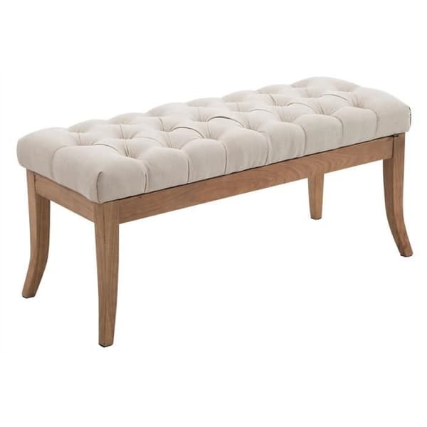 Bänk - CLP - Ramses - Tyg 100 % polyester - Vintage design - 1 plats
