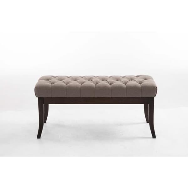 Bänk - CLP - Ramses - Tyg 100% Polyester - 1 Plats - Taupe