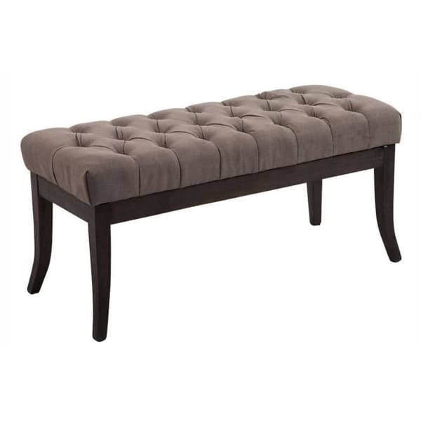 Bänk - CLP - Ramses - Tyg 100% Polyester - 1 Plats - Taupe