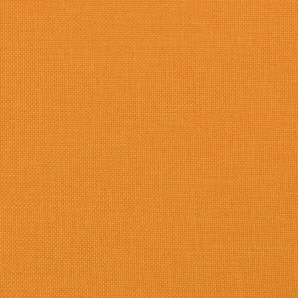 Golvbäddsoffa 2-i-1 mörkgul 112x174x55 cm tyg