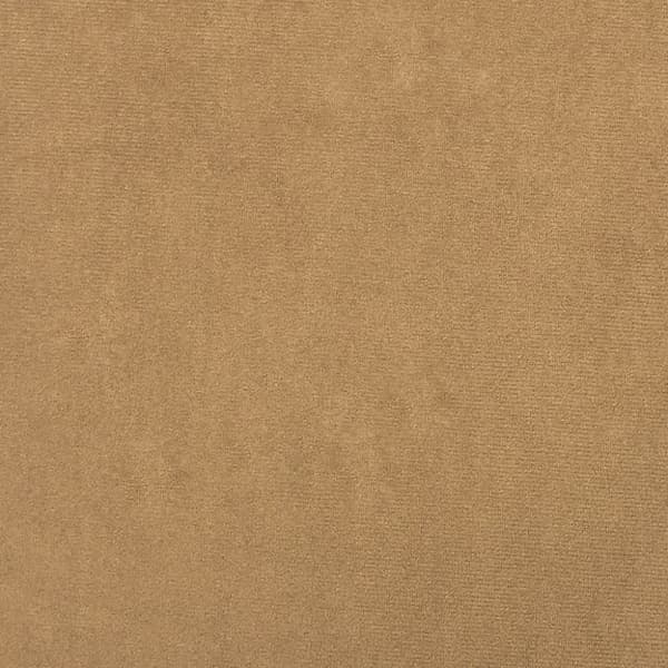 sofastol med fodskammel 60 cm velour brun