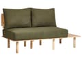 Miniatyrbillede 7 af 11: Sofa Mørkegrøn Boucle 2 Personers Tyk Polstret Dyb Blød Stofsofa til Stuen Moderne Inspiration Stue Møbel Moderne