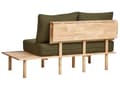 Miniatyrbillede 8 af 11: Sofa Mørkegrøn Boucle 2 Personers Tyk Polstret Dyb Blød Stofsofa til Stuen Moderne Inspiration Stue Møbel Moderne