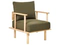 Miniatyrbillede 8 af 11: Sofasæt Mørkegrøn Polyester 3 Personers Sofagruppe Design Stue Indretning Sofa med Lænestol