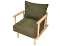 Miniatyrbillede 10 af 11: Sofasæt Mørkegrøn Polyester 3 Personers Sofagruppe Design Stue Indretning Sofa med Lænestol