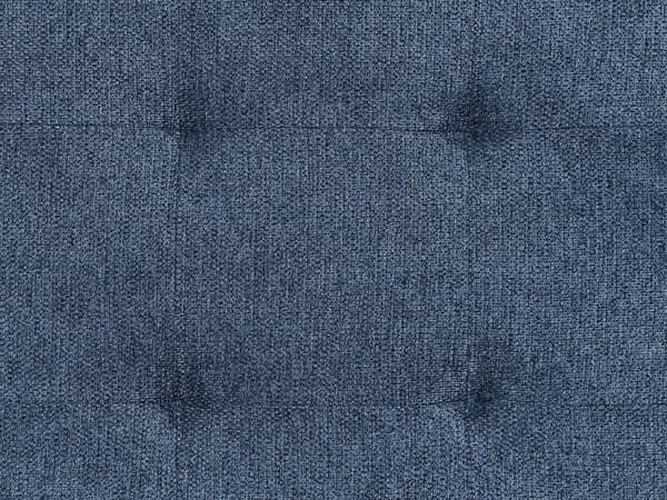 Kulmasohva sininen oikea kangas polyesteri verhoilu L-muotoinen kolmelle