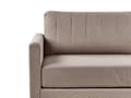 Miniatyrbillede 6 af 10: Sofa Lysebrun Polyester 3 Personers Tyk Polstret Dyb Blød Stofsofa til Stuen Moderne Inspiration Stue Møbel Klassisk