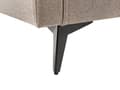 Miniatyrbillede 9 af 10: Sofa Lysebrun Polyester 3 Personers Tyk Polstret Dyb Blød Stofsofa til Stuen Moderne Inspiration Stue Møbel Klassisk