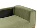 Miniatyrbilde 9 av 11: Sofa Grønn Kordfløyel Polstring Treben 4 Seter Tykt polstret Moderne Stil Stue Møbler