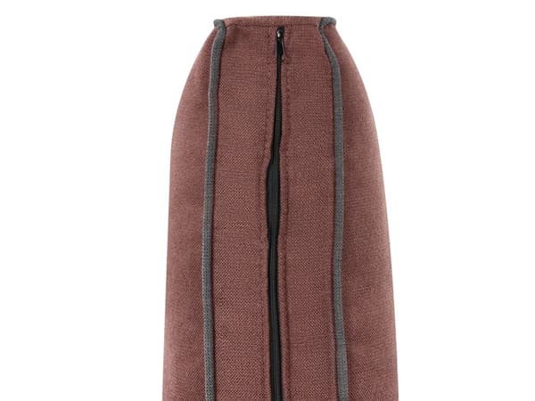 Hörnsoffa Vinröd Klädsel Polyester Metallben Sittdynor Ryggstöd Dekorativa Prydnadskuddar Modern Design Vardagsrum