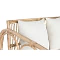 Miniatyrbilde 6 av 9: Sofa Home ESPRIT Hvit Naturell 192 x 72 x 75 cm