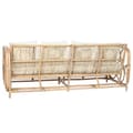 Miniatyrbilde 8 av 9: Sofa Home ESPRIT Hvit Naturell 192 x 72 x 75 cm