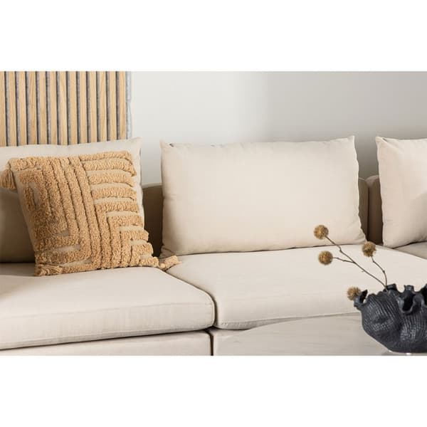 Zero sofa chaiselong sofa høyrevendt beige.