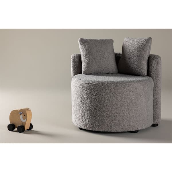 Kelso sofa for barn teddy grå.
