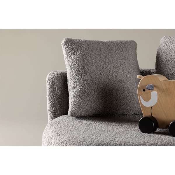 Kelso sofa for barn teddy grå.