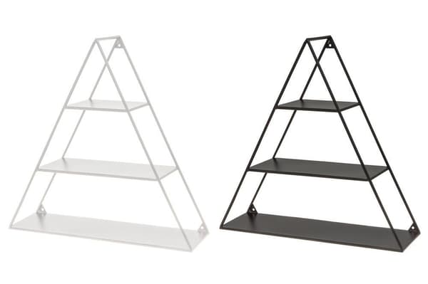 4Living Metal Hylla Triangel 50x16x50cm