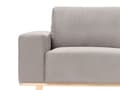 Miniatyrbild 8 av 11: Hörnsoffa Taupe Klädsel Polyestertyg Ljusa Träben Kudde Ryggstöd Modern Design