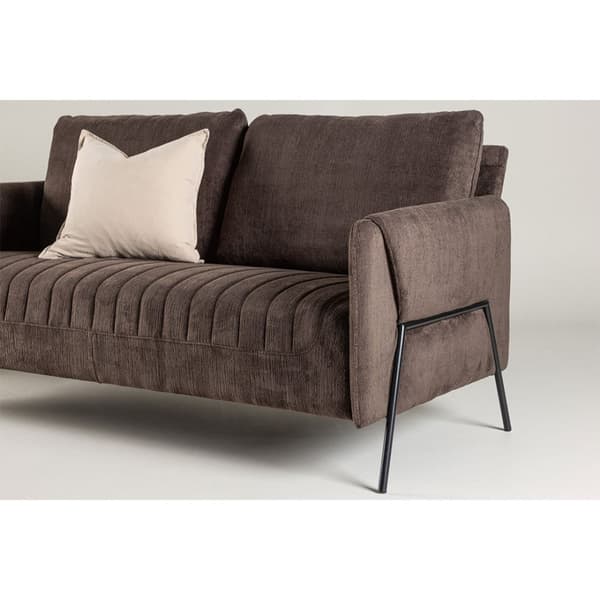 Indigo soffa 2-sits brun.
