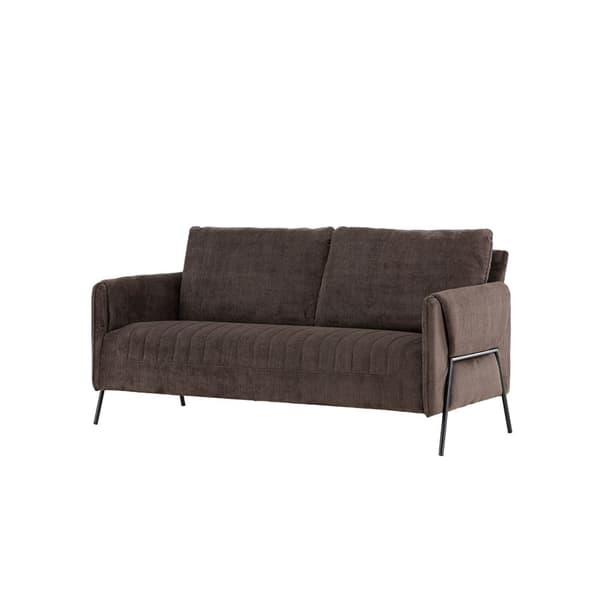 Indigo soffa 2-sits brun.