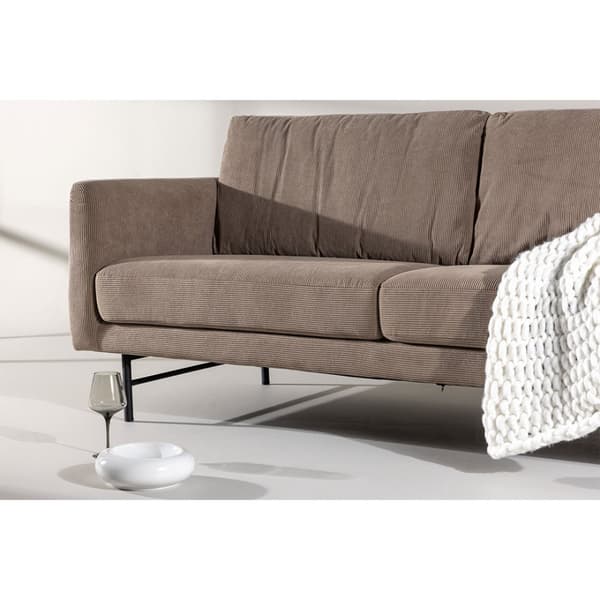 Sky sofa 3 personers brun.