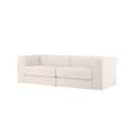 Miniatyrbild 1 av 7: Lumi soffa 3-sits vit.