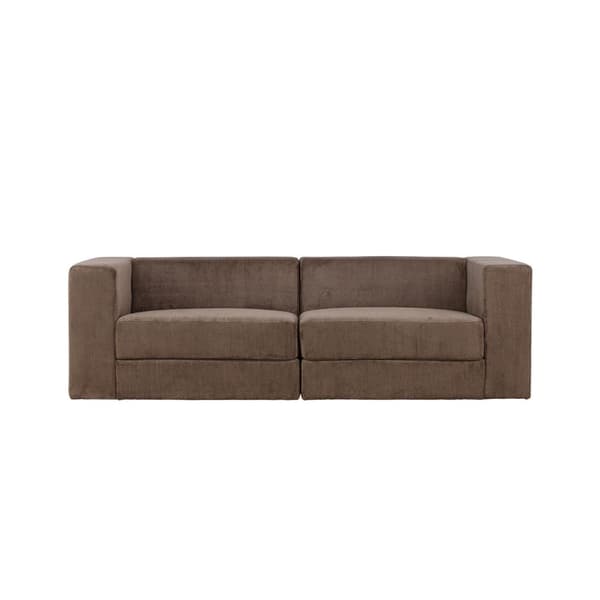 Lumi soffa 3-sits brun.