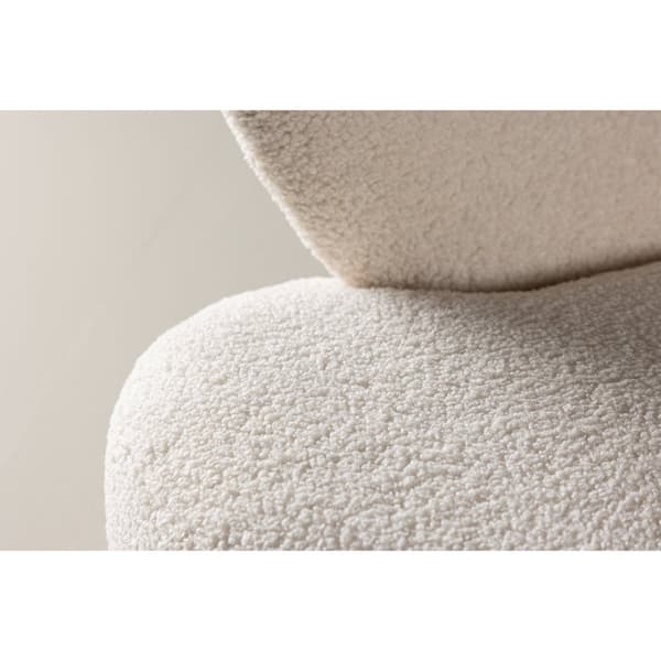 Kids sofa til børn teddy hvid.