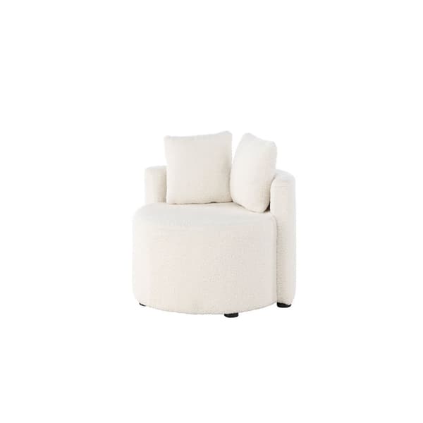 Kelso sofa til børn teddy hvid.