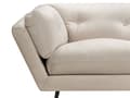 Miniatyrbillede 6 af 9: Velour Sofa Beige 210 x 90 cm med Hynder Moderne Stil