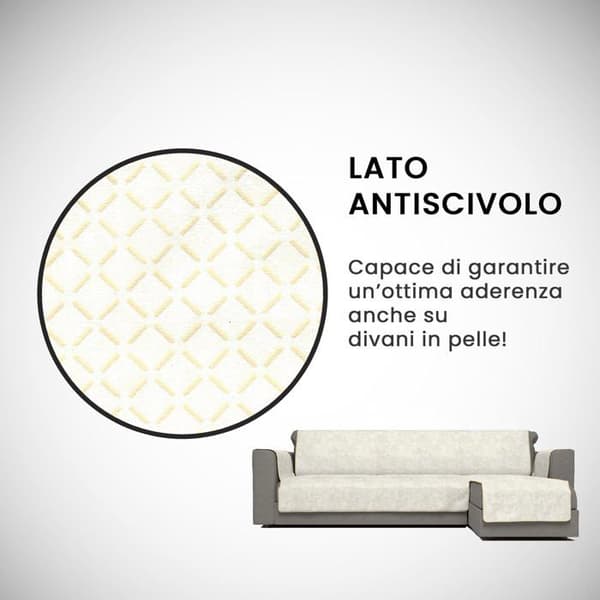 Canape - soffa - soffa Mb home italien - CDDX- GLAMOUR PENISOLA- PANNA -290
