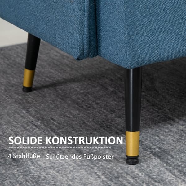 Rootz 2-sits soffa - Loveseat - Soffa - Mysig läs- och relaxhörna - 139cm x 68cm x 80cm